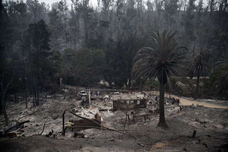 incendios chile