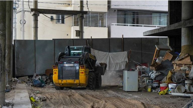 Comenzaron las obras para el cerramiento de "La Mole"