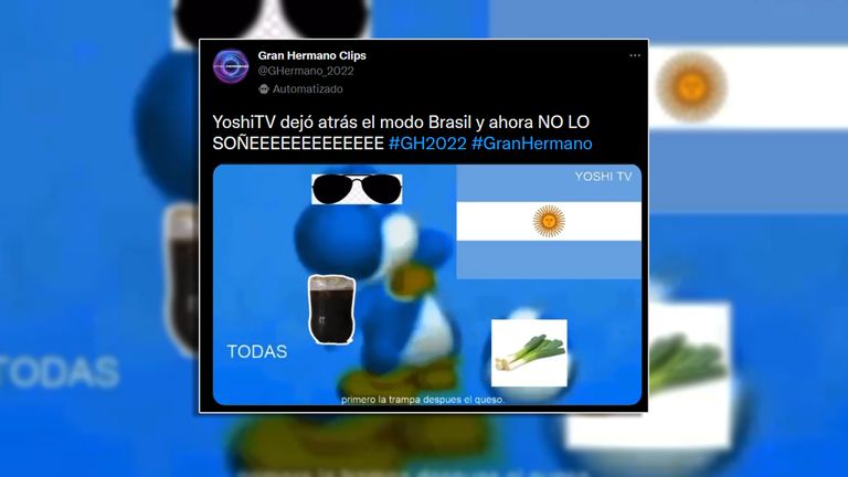 Yoshi TV es furor en Twitch con la retransmisión de Gran Hermano