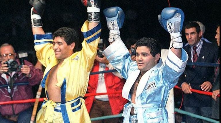 Laciar y Maradona