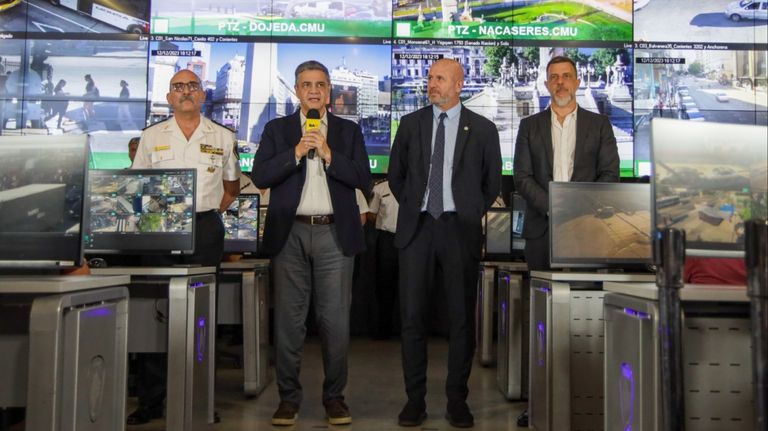 Jorge Macri, Waldo Wolff y Diego Kravetz g_20231212
