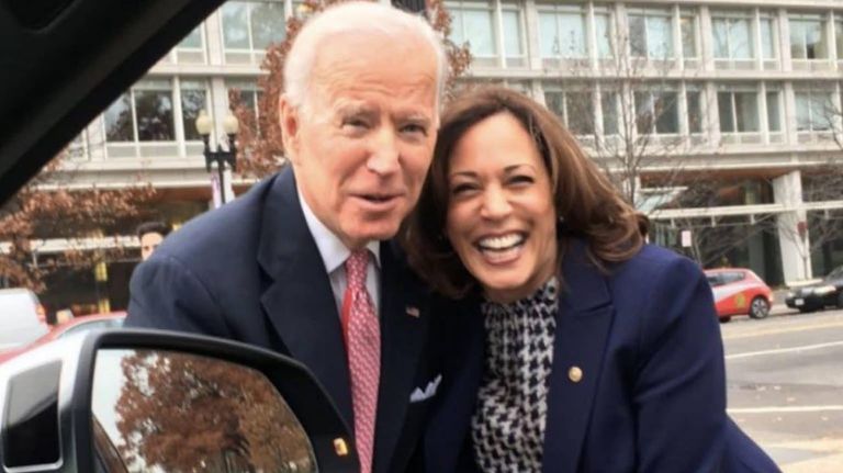  joe biden con Kamala Harris, 20200811