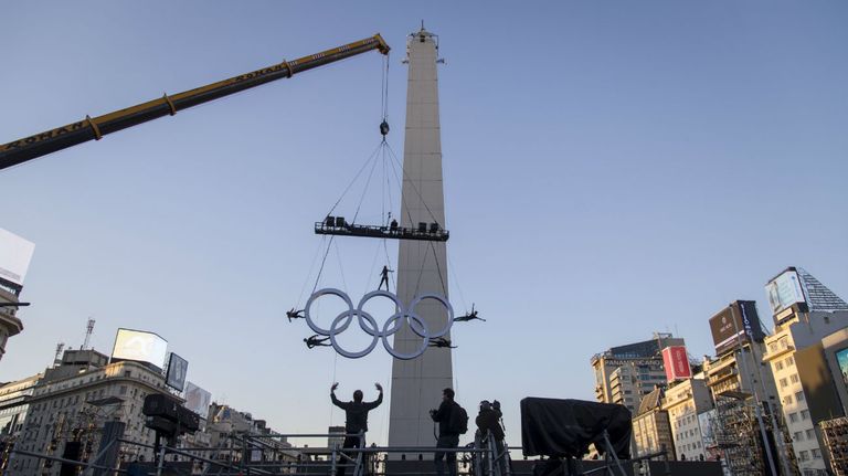 Buenos Aires se prepara para los Juegos Olímpicos de la Juventud.