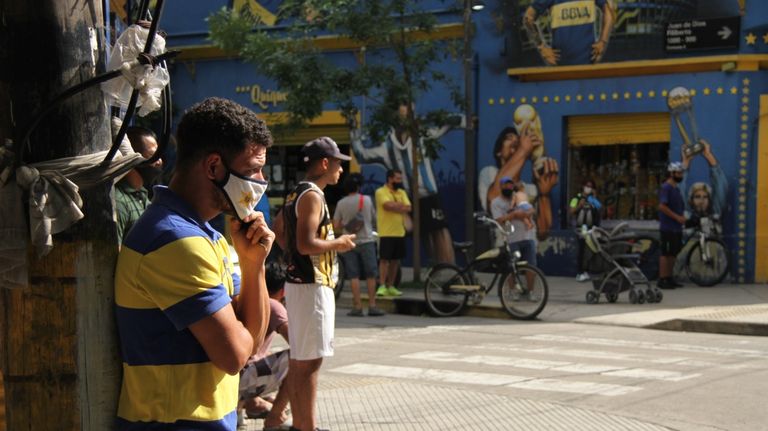 maradona adios boca la bombonera g_20201125