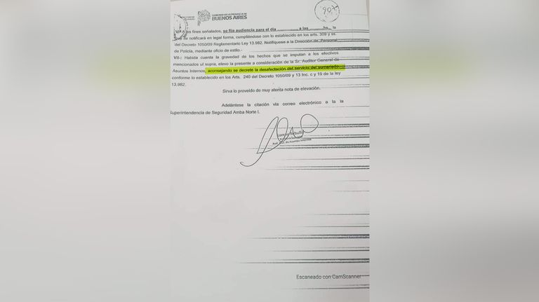 Desafección a policías bonaerenses 20210209
