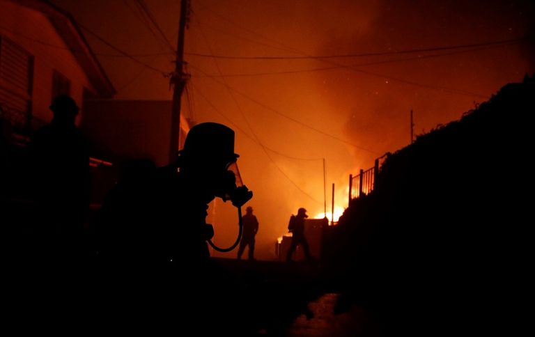 incendios chile