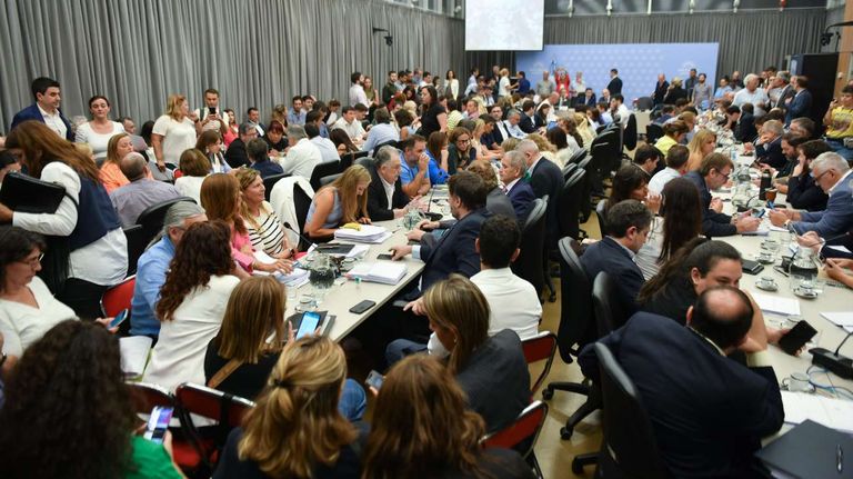 Plenario de comisiones en Diputados 20240124