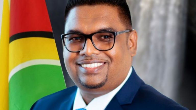 Irfaan Alí, presidente de Guyana