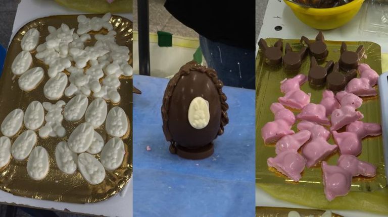 Taller de Elaboración de Huevos de Pascua en Mina Clavero