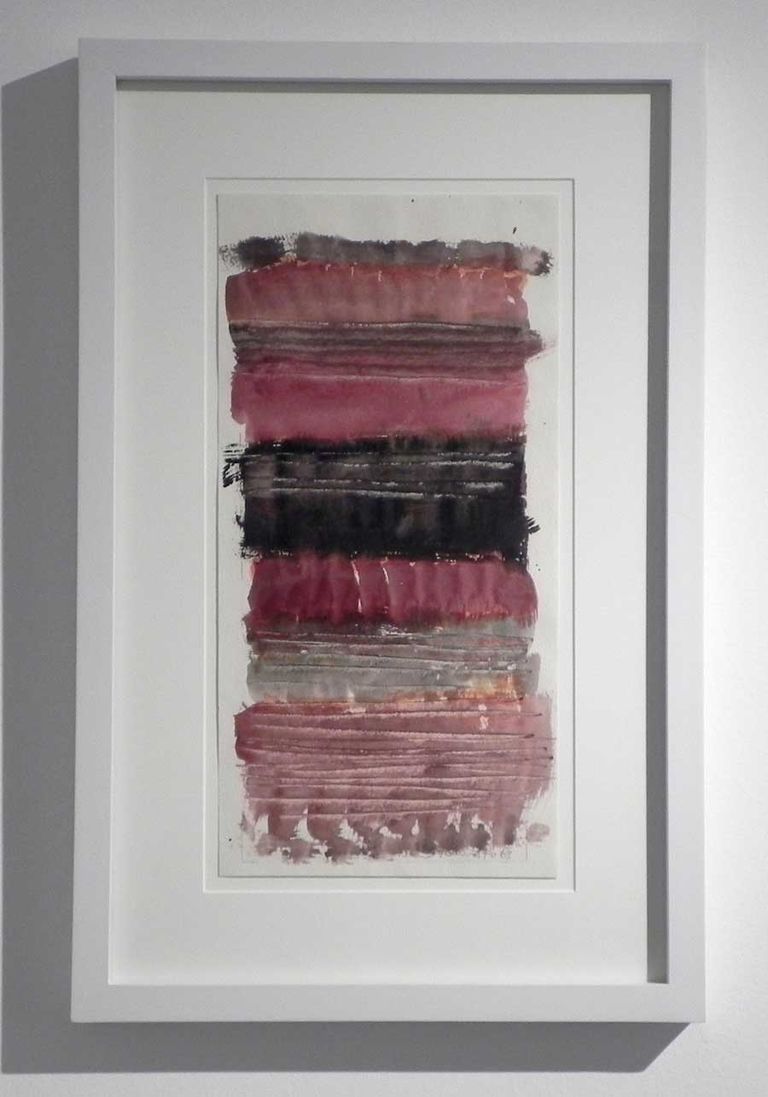 César Paternosto en la Galería MCMC