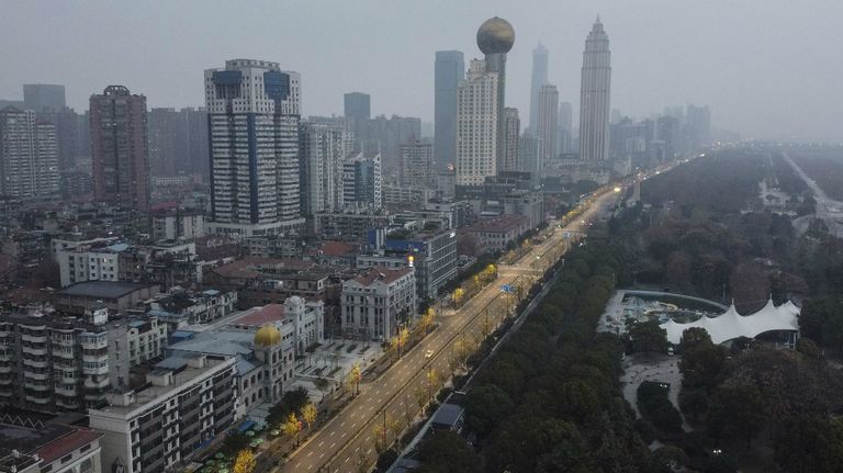 ciudad china de Wuhan coronavirus