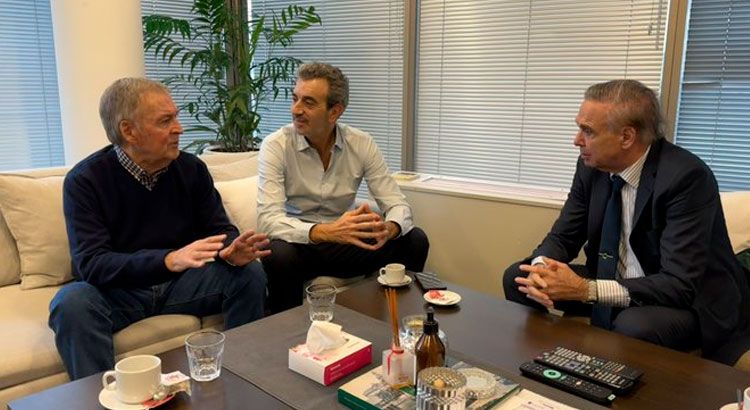 El exgobernador de Córdoba se reunió con Florencio Randazzo y Miguel Ángel Pichetto.
