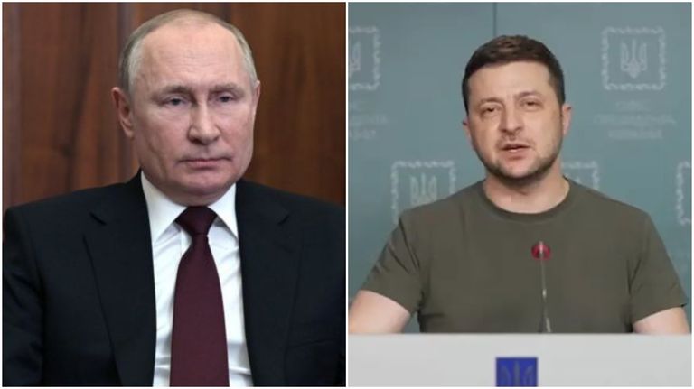 putin zelensky 16032022