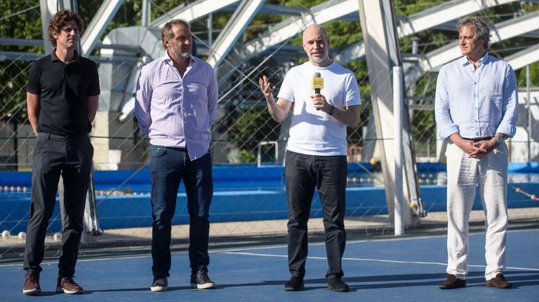 Presentación del Chapa Retegui como Secretario de Deportes de la ciudad. 20220113