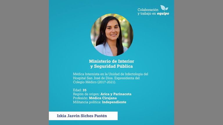 Gabinete de gobierno de Gabriel Boric 20220121