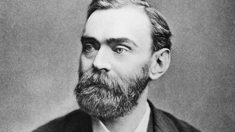 Alfred Nobel.