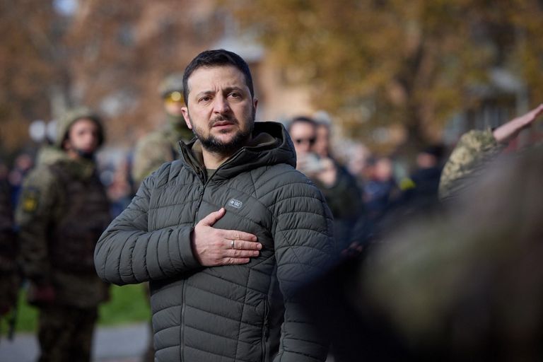 El presidente ucraniano, Volodimir Zelenski