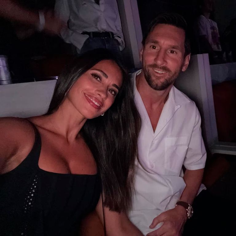 Messi y Antonella Miami 28072025