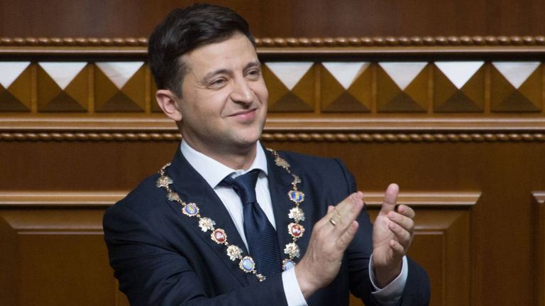 Zelensky Bailando Estrellas
