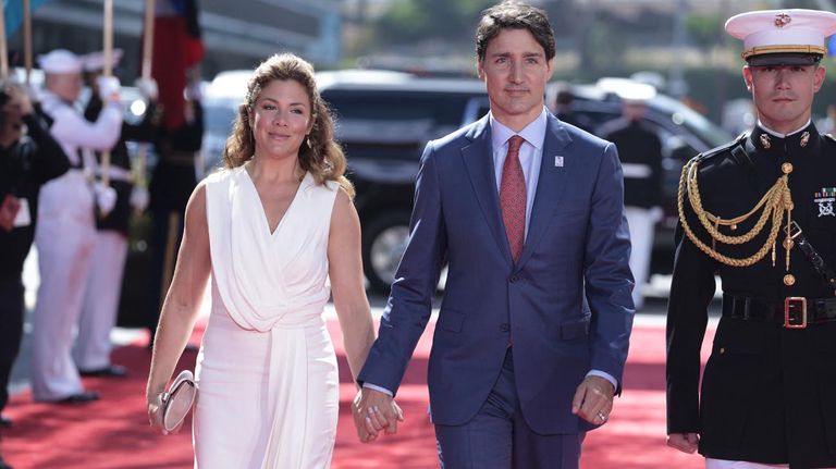 Justin Trudeau y Sophie Grégoire