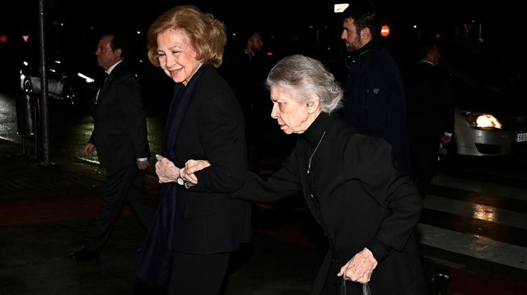 La princesa Irene de Grecia, hermana de la reina Sofía de España