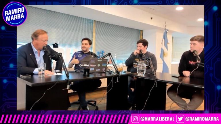 El streaming de Ramiro Marra