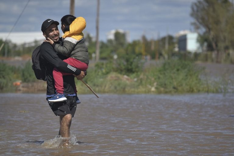 Inundaciones en Bahía Blanca