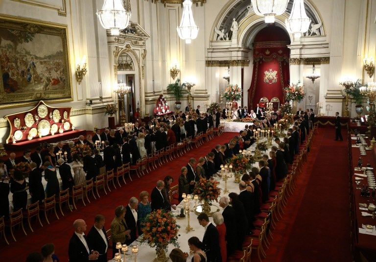 reina holanda en londres