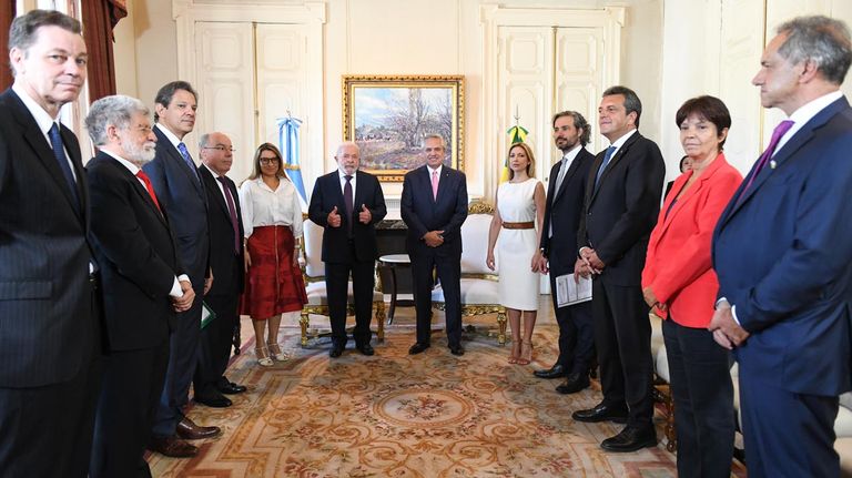 Luiz Inacio Lula DaSilva en Argentina