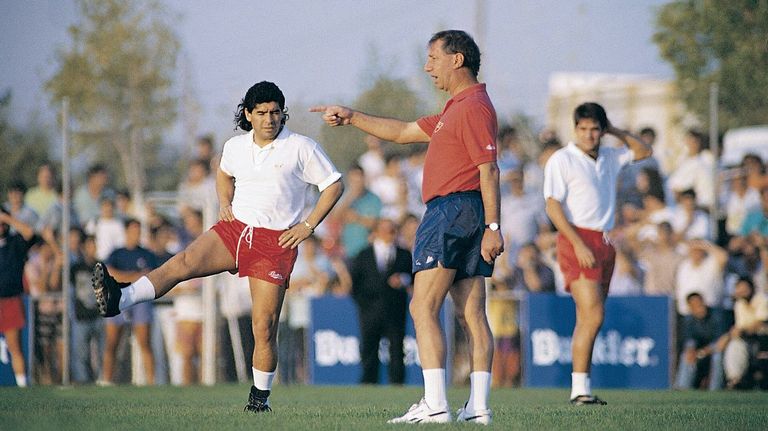 Bilardo y Maradona