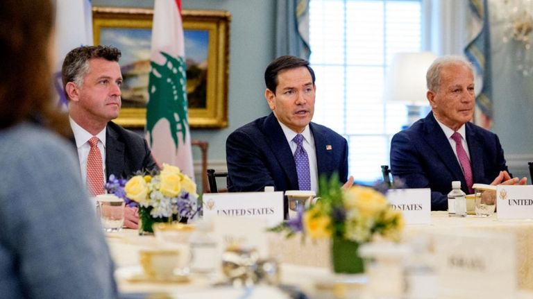 Reunión Israel y Líbano en Estados Unidos