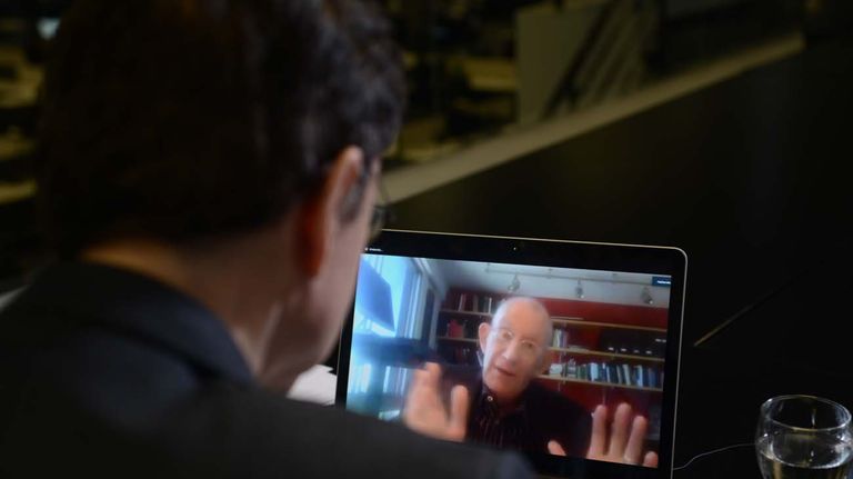 Thomas Scanlon, en la entrevista con Jorge Fontevecchia.
