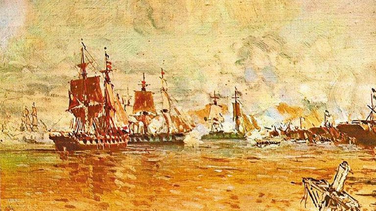 vuelta de obligado