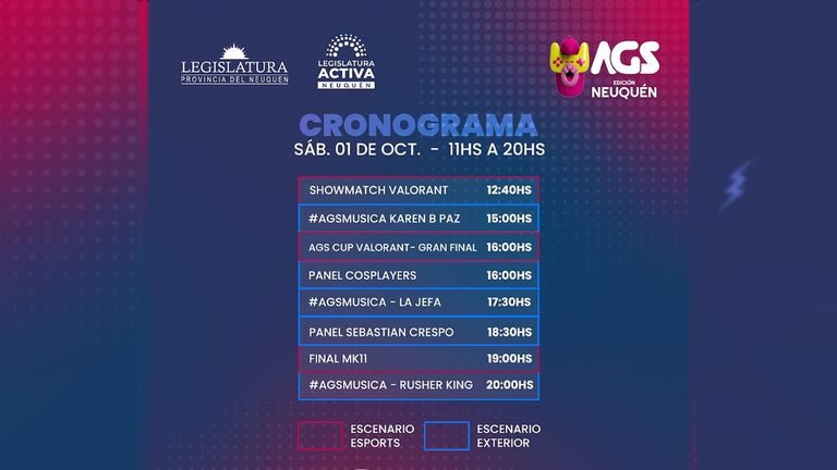 La Argentina Game Show realizará una edición en Neuquén
