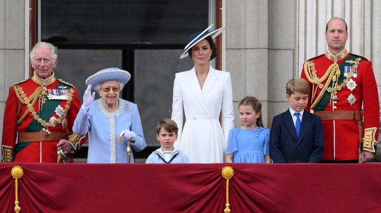 El look de Kate Middleton en la primera jornada de los festejos del Jubileo de Platino