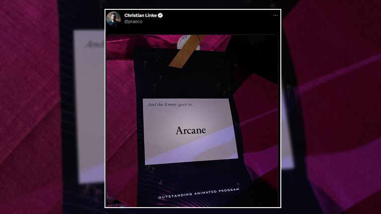 Arcane, la serie basada en League Of Legends, ganó un premio Emmy