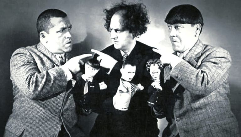 Los Tres Chiflados.
