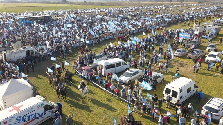 Movilización agropecuaria en San Nicolás 20210709