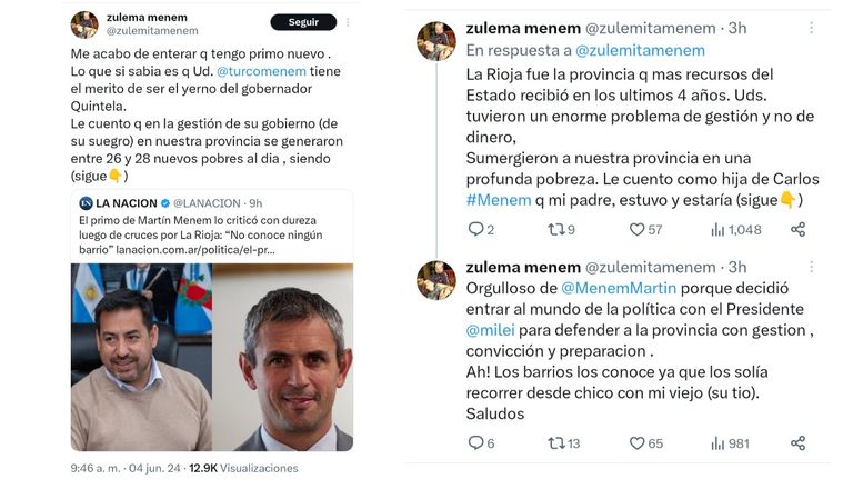 Zulemita Menem - Martin Menem