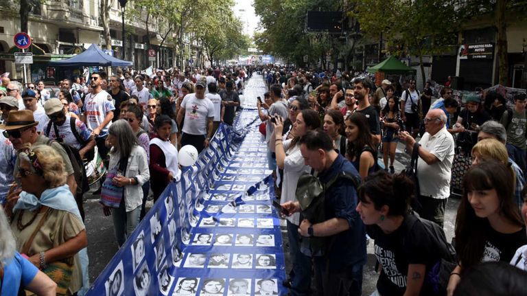 Marcha 24M memoria, verdad y justicia 20250324