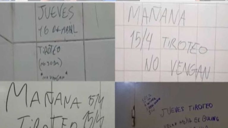 Amenazas de tirotéos en escuelas de Córdoba