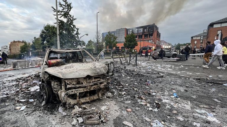 Disturbios en Francia