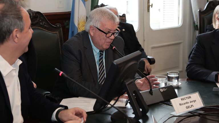 Ricardo Gelpi asumió como rector de la UBA y Emiliano Yacobitti fue elegido como vicerrector 20220802