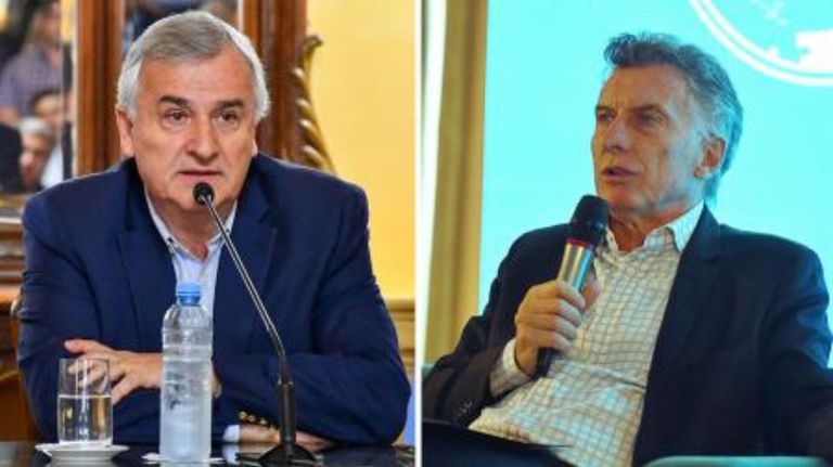 Gerardo Morales y Mauricio Macri