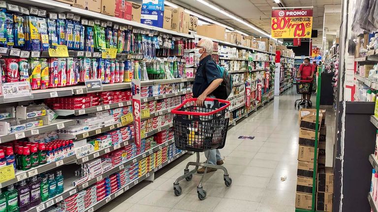 La suba de precios en Argentina