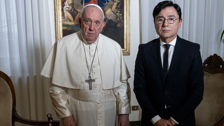 REPORTAJE DE FONTECCHIA AL PAPA FRANCISCO 20230309