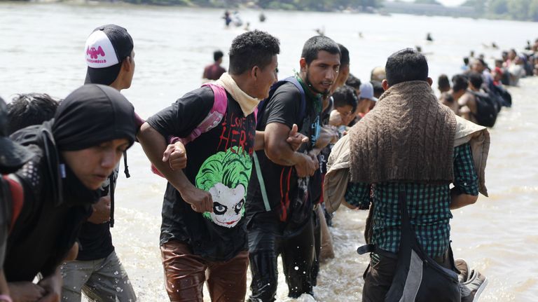 caravana migrante mexico eeuu