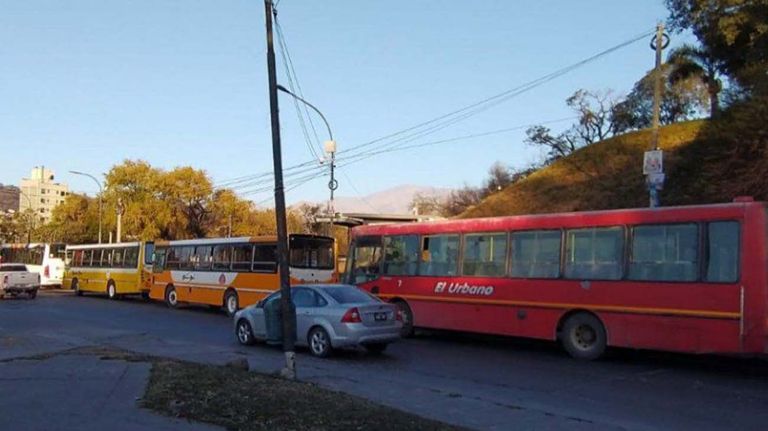 paro de colectivos en Jujuy 20210712