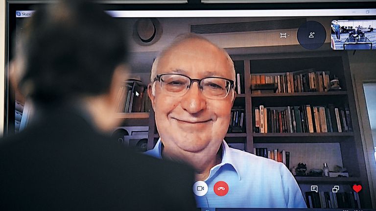 Manuel Trajtenberg, en la entrevista con Jorge Fontevecchia.