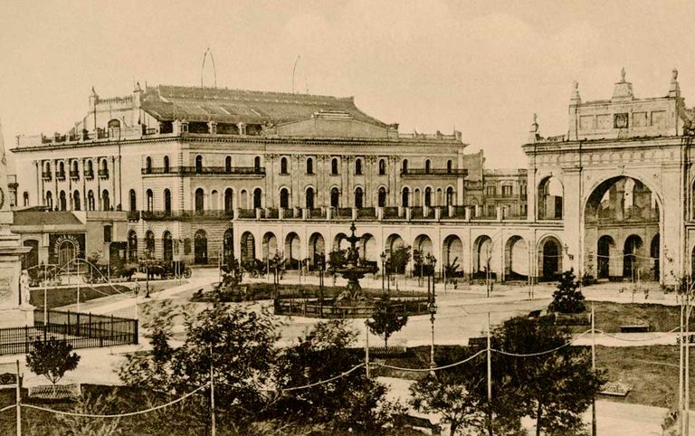Primer Teatro Colón.